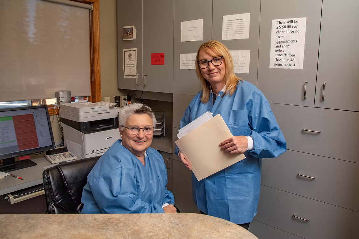 dentist at bragg creek dental clinic