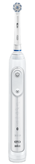 white electric toothbrush